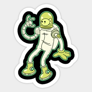 Spacefish Sticker